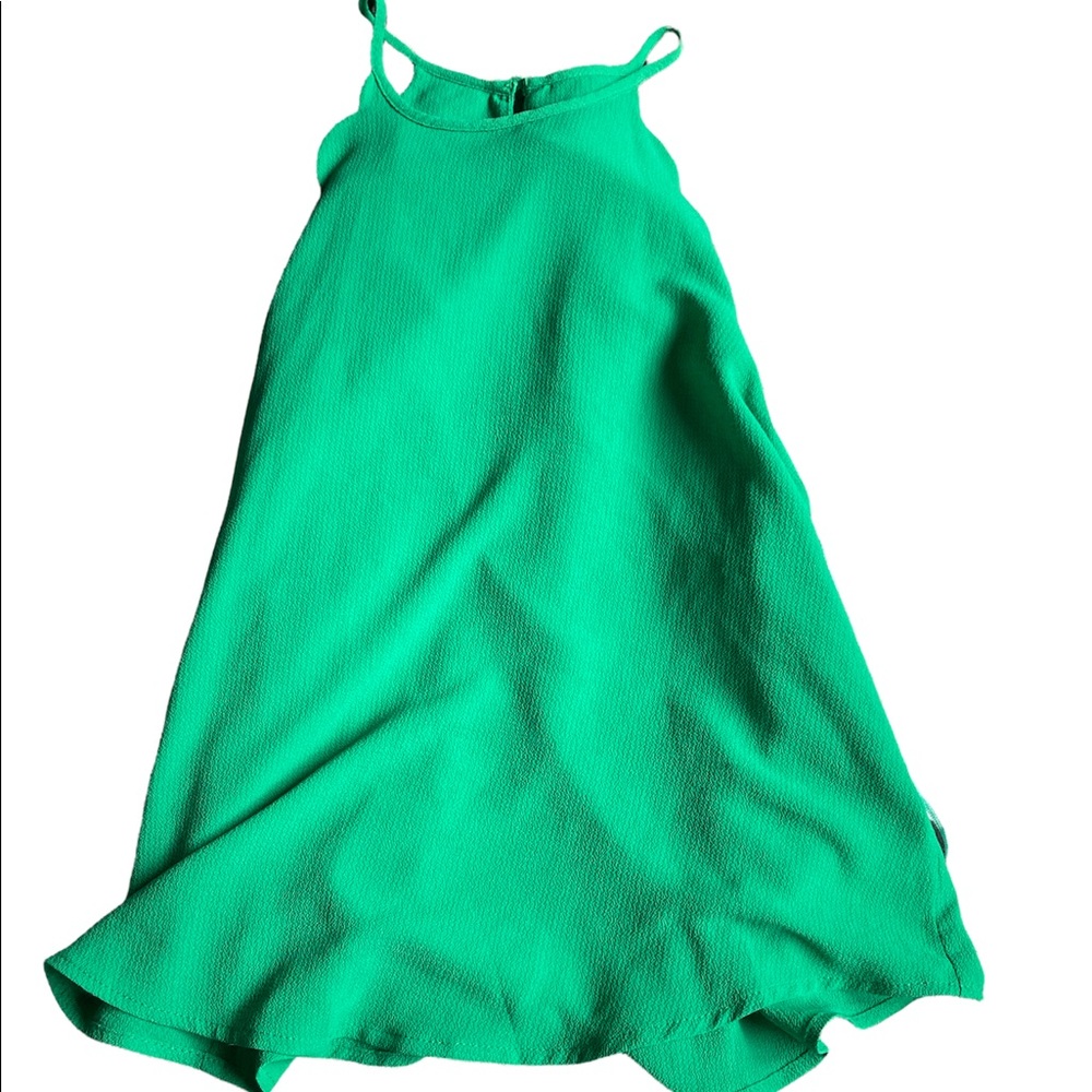 Green tank top